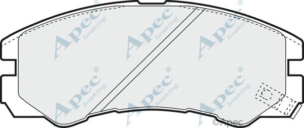 APEC BRAKING Jarrupala, levyjarru PAD1036